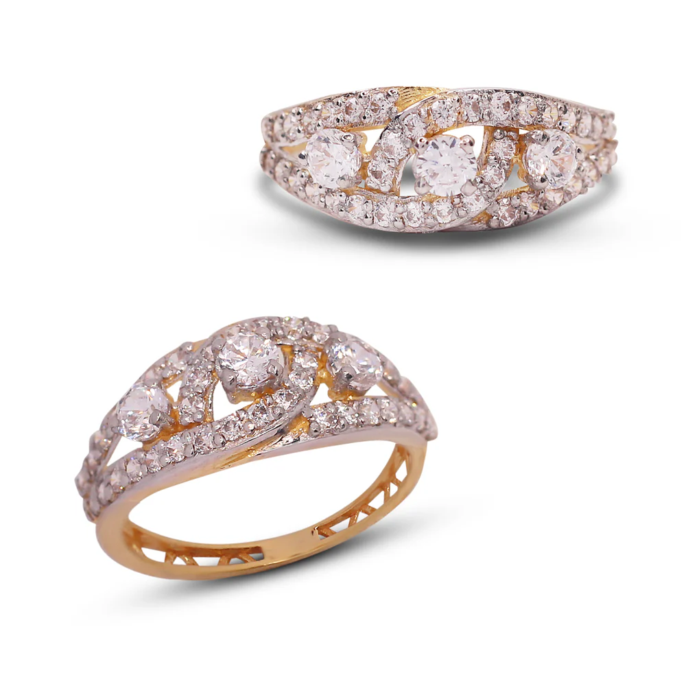Sapphire Three Stone Ring